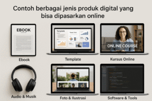 berbagai jenis produk digital yang bisa dipasarkan online