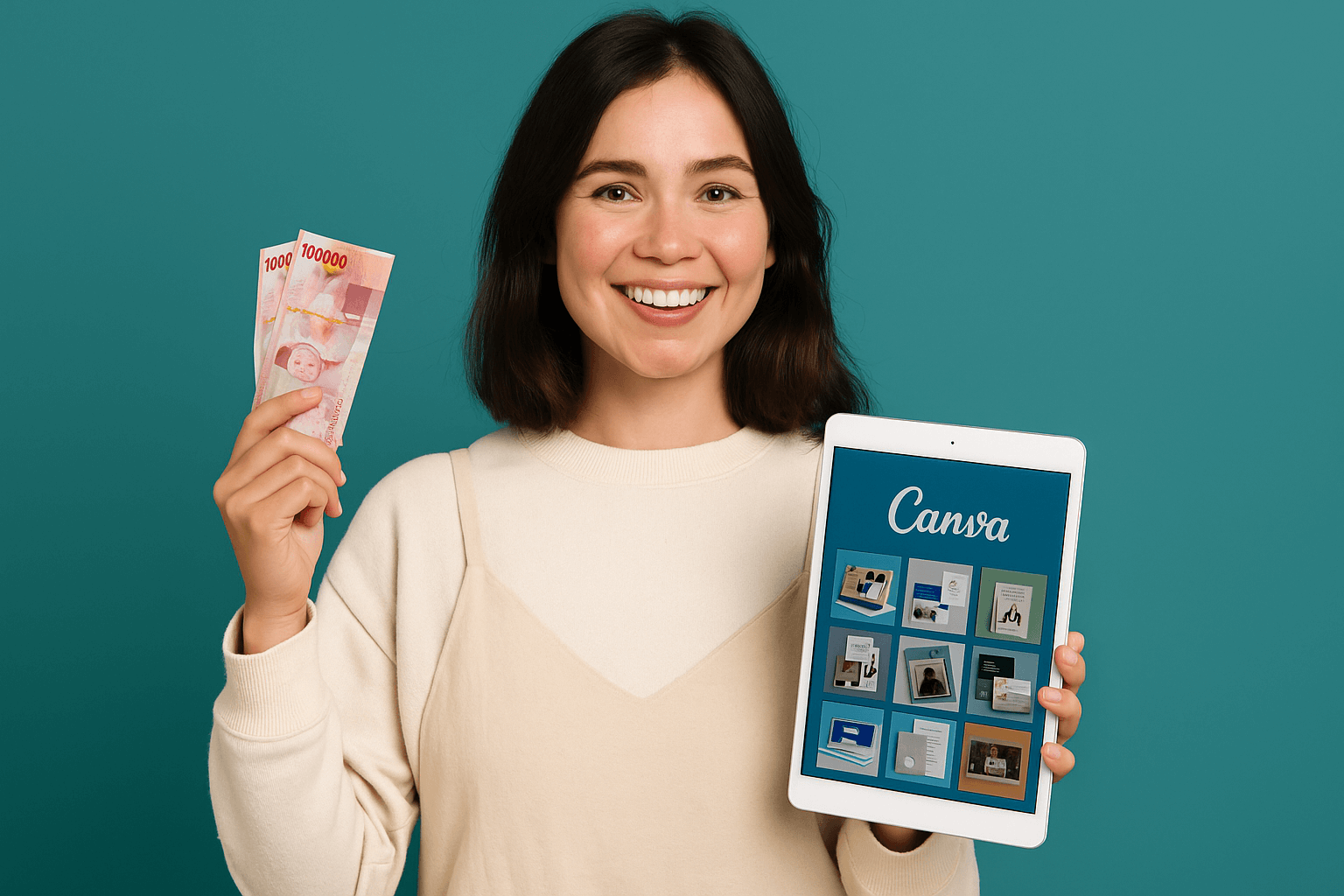 jual template canva