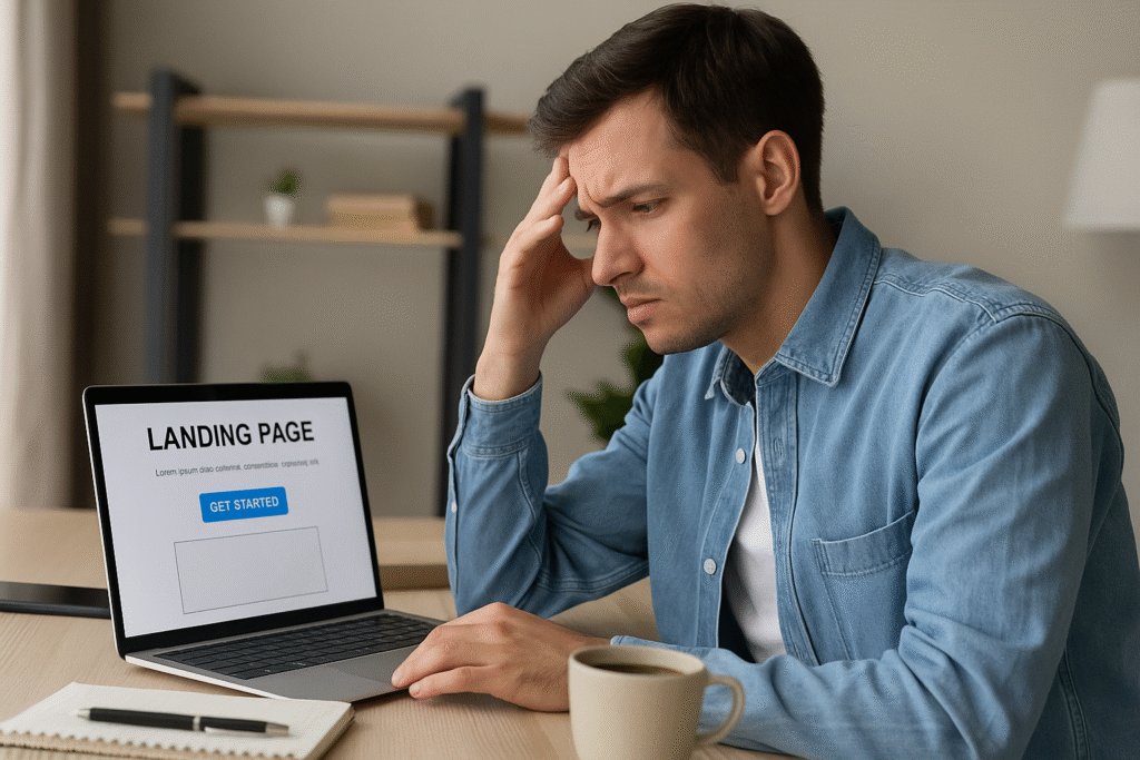 Landing page