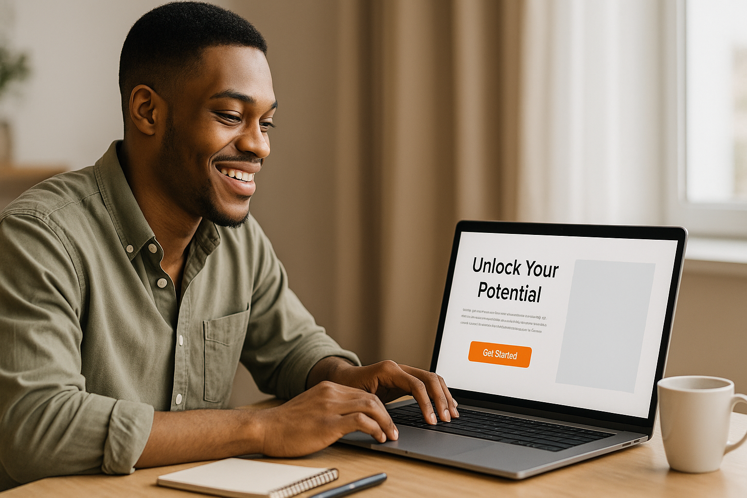 rahasia landing page