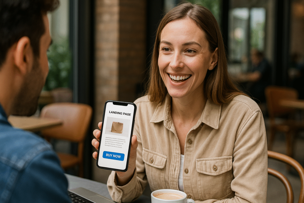 landing page